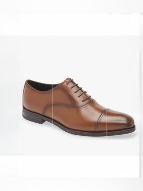 To Boot New York Chestnut Leather Cap-Toe Oxford men size 9.5 new